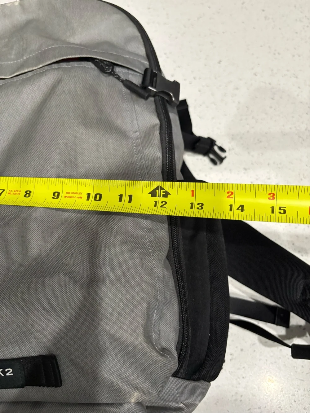 Timbuk2 Gray Backpack with Black Accents